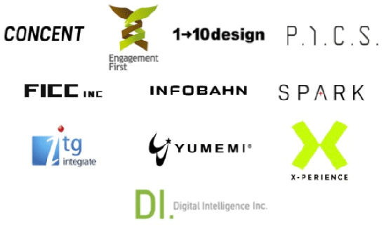 ベスト・イン・クラス パートナーズ参画企業／CONCENT・Engagement First・1→10design・P.I.C.S.・FICC inc.・INFOBAHN・SPARK・インテグレート・YUMEMI・X-PERIENCE・Digital Intelligence Inc.